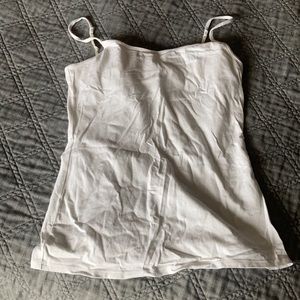 Maurices White camisole with built in support